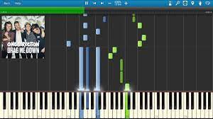 The data analytics company nielsen tracks what people are listening to every week in 19 different countries and compiles the information for billboard music ch. One Direction Drag Me Down Piano Download Tagged Cover Songs Covers7 Com