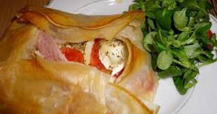 Brick Au Chevre Jambon Et Tomate Recette Brick Chevre Recette Brick Tomates