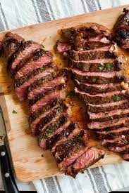 The balsamic vinegar gives the grilled steaks a deep, rich color and flavor which nicely compliments the natural flavor of the steaks. Best Steak Marinade Easy And So Flavorful Cooking Classy