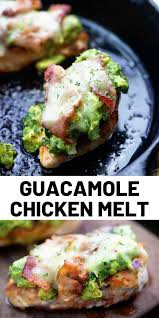 Guacamole Chicken Melt Recipe In 2020 Chicken Melt Recipe Chicken Dinner Recipes Healthy Recipes