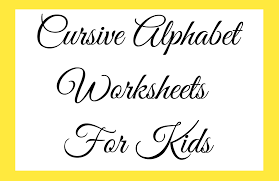 Also available are cursive words and cursive sentences . Cursive Alphabet Worksheets From A Z Nerdy Caterpillar