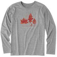 Maybe you would like to learn more about one of these? Women S Fall Walk Long Sleeve Crusher Tee Life Is Good Official Site