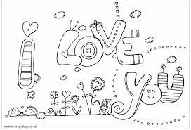 Here's a set of free printable alphabet letter images for you to download and print. Free Coloring Pages I Love You Coloring Home