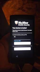 Mcafee kb unable to unlock mcafee mobile security on a. Mcafee Support Community Bought A Phone And After Factory Reset It Is Askin Mcafee Support Community