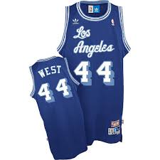 The logos below are in chronological order. Big Tall Men S Jerry West Los Angeles Lakers Mitchell And Ness Swingman Blue Throwback Jersey