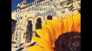 Universitatea Dunărea De Jos Din Galați Admitere 2020 Youtube