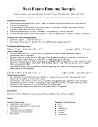 Or maybe you're having a hard time deciding what job experiences to include. Real Estate Resume Sample Resume Companion