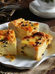 Bread Butter Pudding Singgahsana Kitchen Makanan Puding Roti Memanggang Kue