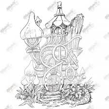 Fairy Tree House Web 500x500 Jpg 500 500 Tree House Drawing Fantasy Tree Fairy Tree Houses