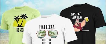 Mallorca T Shirts Selbst Gestalten Printplanet