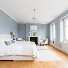 Light blue, with its large dose of grey, can take on an almost silvery tone in darker rooms, while those in search of a true baby blue paint should look no. Duck Egg Blue Bedroom Houzz
