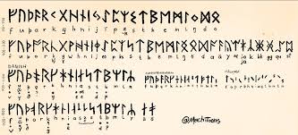 The names of the runes (younger futhark). Machi On Twitter This Isnt Even All Of Them Excluding Armanen Intentionally For Obvious Reasons In Order Elder Futhark Anglo Saxon Futhorc Younger Futhark Long Twig Short Twig Staveless Medivel Futhark Runes