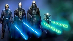 Maybe you would like to learn more about one of these? Hd Wallpaper Star Wars Yoda Hd Blue Lightsabers Luke Skywalker Obi Wan Kenobi Wallpaper Flare