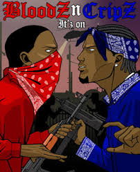 When did the rollin 60s become the neighborhood crips? Blood Gang Cartoon Pictures