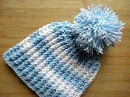Crochet Baby Beanie Hat Toddler 12 24 Months 16 18 Tutorial Happy Crochet Club Youtube Crochet Baby Beanie Crochet Baby Hats Baby Socks Knitting Pattern