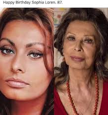 AGING EVOLUTION!!! SOPHIA LOREN...... AT 87 See more of AE at:  agingevolution.com
