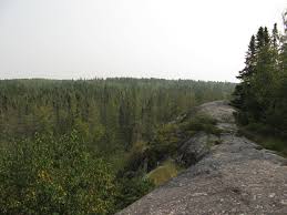 Map of brereton lake area hotels: Ridge Cliffs Brereton Lake Manitoba Canada Mapio Net
