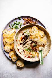 As a disclaimer, all of the nutritional profiles here were calculated using low sodium soy sauce. Basic Congee Recipe Chinese Rice Porridge Jook ç²¥ Healthy Nibbles