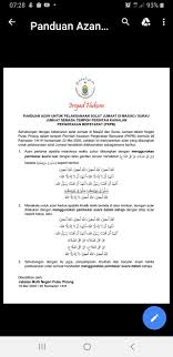 Khutbah jumaat di sampaikan oleh dato' dr. Panduan Azan Jabatan Hal Ehwal Agama Islam Pulau Pinang Facebook