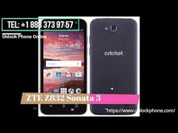 If you wish to change the gsm carrier on your . Como Desbloquear Zte Z832 Sonata 3 By Movical Net
