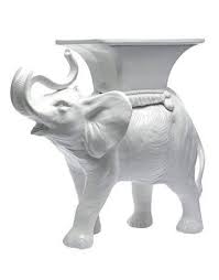 Iitalian Ceramic Elephant Table All The Others Are Smaller This One Is The Largest I Have Seen Comes Ceramic Elephant Elephant Table Hand Painted Furniture