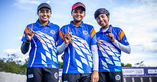 Indian Men And Women Compound Archer Teams In The World Cup Final Bommadevara Improves National Record