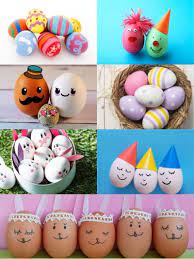 Bricolage: on peint et décore les œufs de Pâques