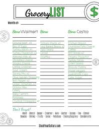 The healthiest options in this category are whole grains. Healthy Budget Grocery List For Two 200 Month Stack Your Dollars