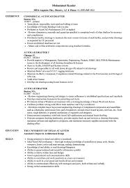 autocad drafter resume samples velvet