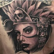 The man pays homage to his aztec culture through this tattoo that displays the image of a tribal man. Aztec Tattoo Designs For Men And Women August 2021