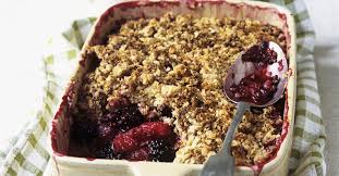 Apfel Brombeer Crumble Rezept Rezepte Lecker Leckere Vegane Rezepte