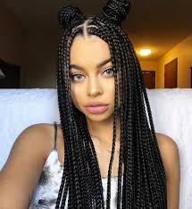 Like What U See Follow Me For More Sanayadiamonds Boxbraids Cool Braid Hairstyles Hair Styles Box Braids Styling