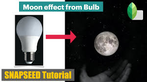 The guide below will help you create a background blur effect on your pictures. Moon Effect From A Bulb Part 1 Snapseed Tutorial Android And Ios Youtube