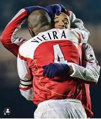 Patrick Vieira Thierry Henry Arsenal