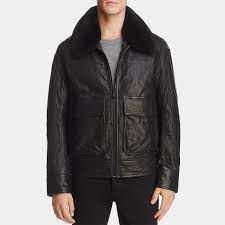 Genuine Leather Aviator Men S Leather Bomber Jacket Bomber Jacket Mens Leather Bomber Jacket Leather Bomber Jacket Jackets