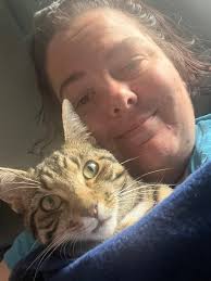 Lost cat in Birch Ct cul de sac near middle school