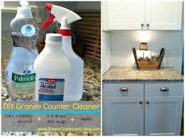 diy granite countertop cleaner andrea