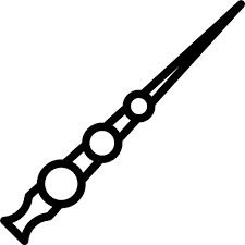 Wand hogwarts wand outline wand harry porter hat svg harry potter and svg harry potter footsteps drawing harry potter. Harry Outline Potter Wand Icon Harry Potter Outline Collection