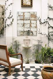 Mirror Images Fauxology Garden Room White Floors Garden Mirrors