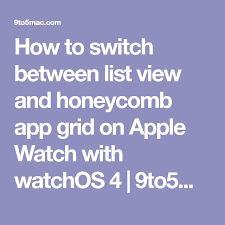 Our watch app will make use of this api and send a todo trigger to pusher. How To Switch Between List View And Honeycomb App Grid On Apple Watch With Watchos 4 9to5mac Apple Watch Apple Watch Apps Honeycomb