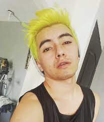 Cabello Amarillo Hombre Tutorial Youtube Damian Cervantes Yellow Hair Hair Inspo Color Undercut Hairstyles