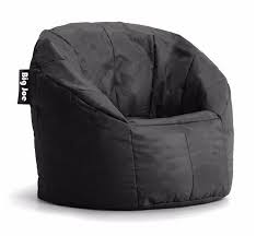 Bean Bag Chair For Kids Adults Teens Girls Boys Black Lounge For Dorm Rooms Den Bigjoe Bean Bag Chair Comfy Chairs Furniture Chair