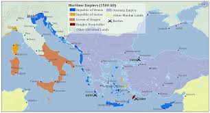 The Maritime Republics Of Venice Genoa And Pisa Republic Of Venice Historical Maps European History