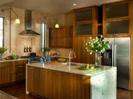 Hickory has some movement to the cabinets, so keep the backsplash calm. Rustic Kitchen Islands Pictures Ideas Tips From Hgtv Hgtv