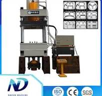 500-Ton Stainless Steel Dinner Plate Four-Column Press, Metal Stretching  Hydraulic Press, Lunch Box Cold Forming Machine