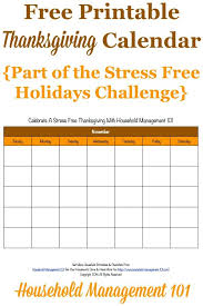 Printable Thanksgiving Calendar For November Thanksgiving Calendar Stress Free Holidays Halloween Calendar