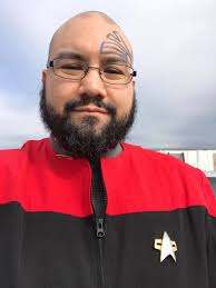 Chakotay's Hair Color in Star Trek Voyager