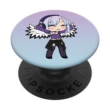 Amazon.com: Cute Chibi style Kawaii Anime Girl with wings PopSockets  PopGrip: Swappable Grip for Phones & Tablets : Cell Phones & Accessories