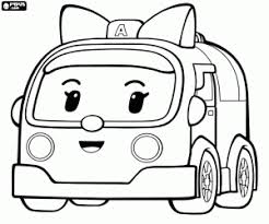 Robocar poli coloring page coloring online. Pin Oleh Katelyn Simpson Di Gimtadienis Halaman Mewarnai Buku Mewarnai Gambar Hewan