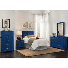 Your kid's bedroom collection is an important purchase that will be enjoyed for many years. Kids Bedroom Kids Bedroom Sets Royal Blue 179 5 Pc Twin Panel Kids Bedroom Set At Seaboard Bedding